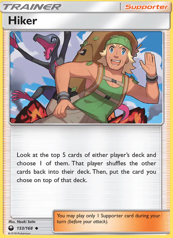 Carta Hiker 133/168 de Celestial Storm