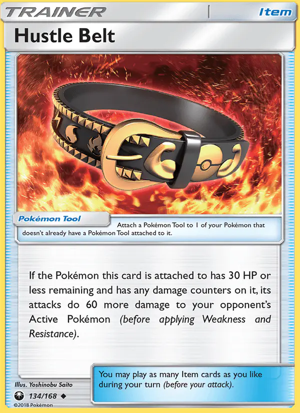 Carta Hustle Belt 134/168 de Celestial Storm