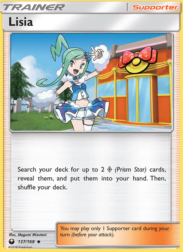 Carta Lisia 137/168 de Celestial Storm