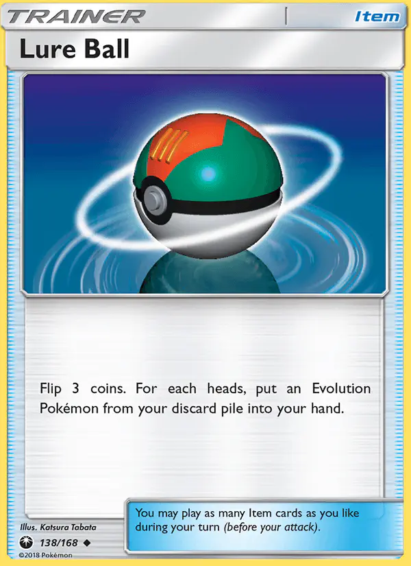 Carta Lure Ball 138/168 de Celestial Storm
