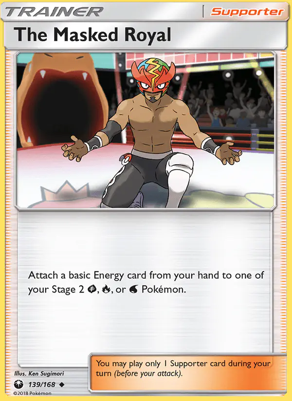 Carta The Masked Royal 139/168 de Celestial Storm
