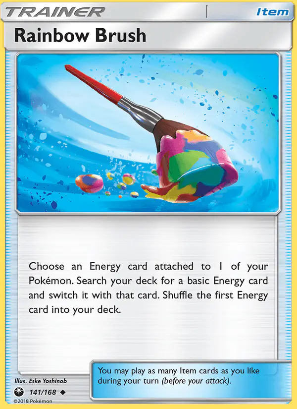 Carta Rainbow Brush 141/168 de Celestial Storm