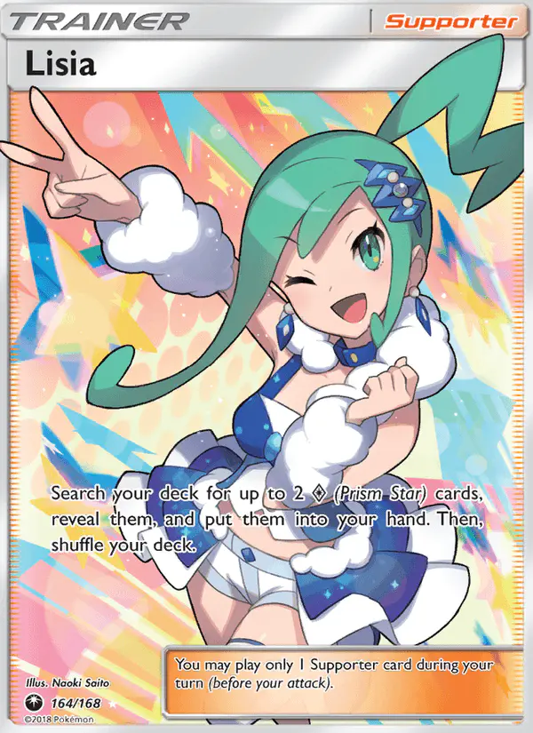 Carta Lisia 164/168 de Celestial Storm