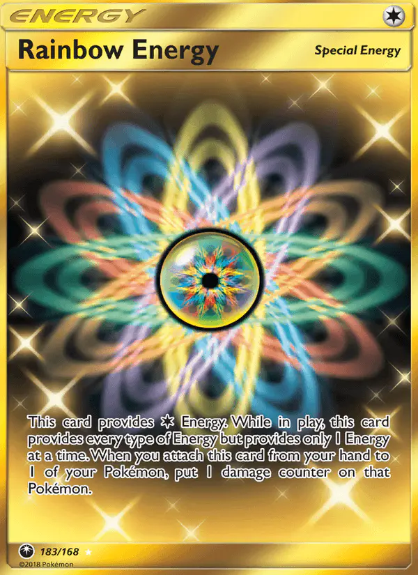 Carta Rainbow Energy 183/168 de Celestial Storm