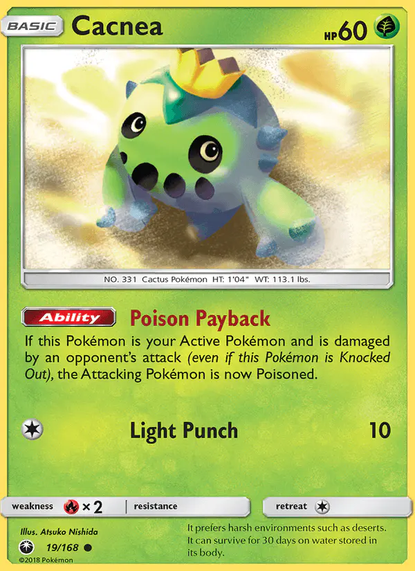 Carta Cacnea 19/168 de Celestial Storm