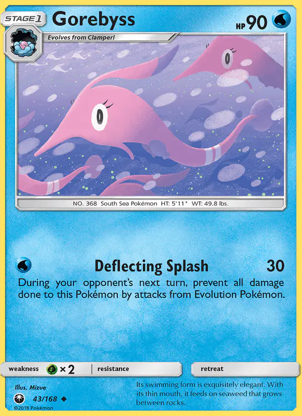 Carta Gorebyss 43/168 de Celestial Storm
