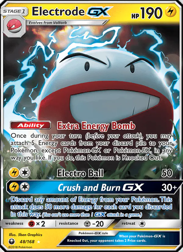 Carta Electrode GX 48/168 de Celestial Storm