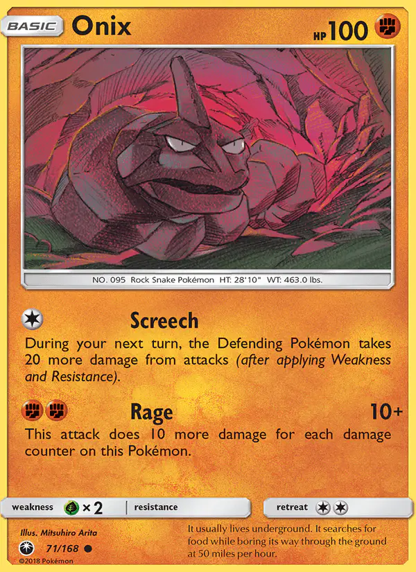 Carta Onix 71/168 de Celestial Storm