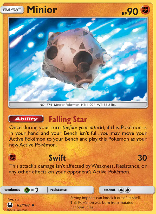 Carta Minior 83/168 de Celestial Storm