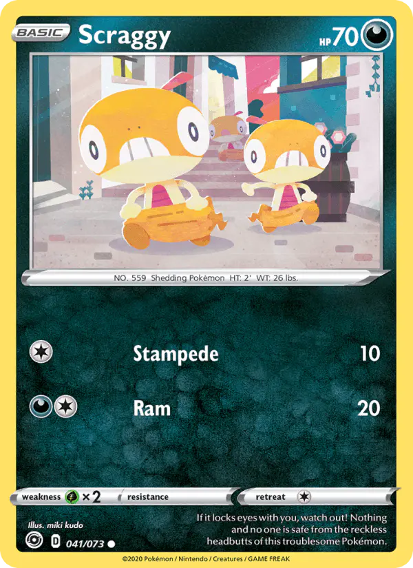 Carta Scraggy 041/073 de Champion's Path
