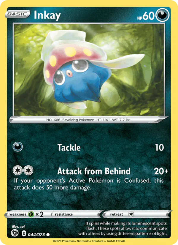 Carta Inkay 044/073 de Champion's Path