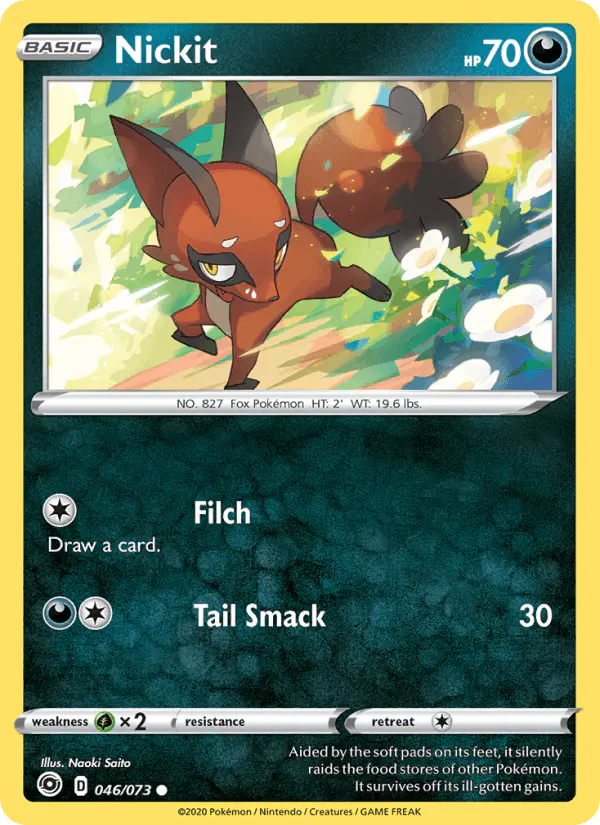 Carta Nickit 046/073 de Champion's Path