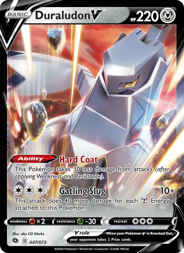 Carta Duraludon V 047/073 de Champion's Path