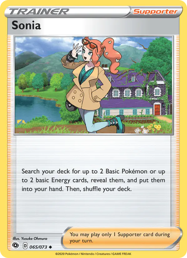 Carta Sonia 065/073 de Champion's Path