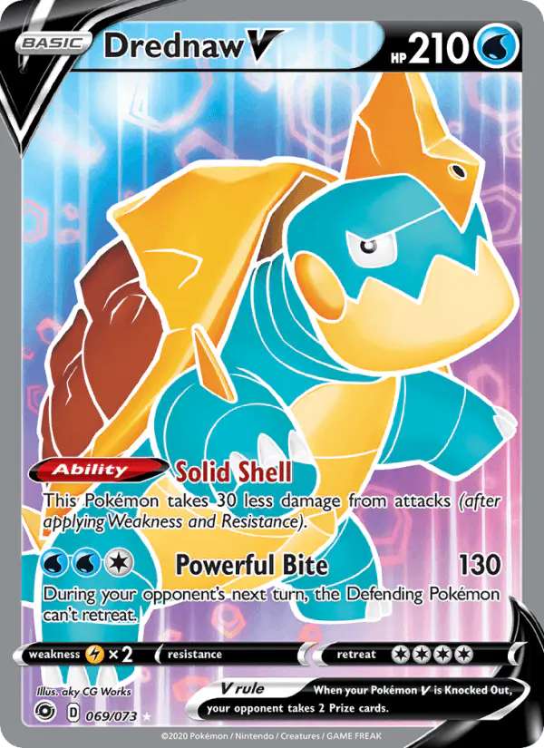 Carta Drednaw V 069/073 de Champion's Path