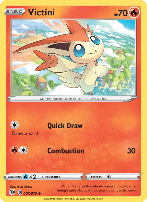 Carta Victini 007/073 de Champion's Path