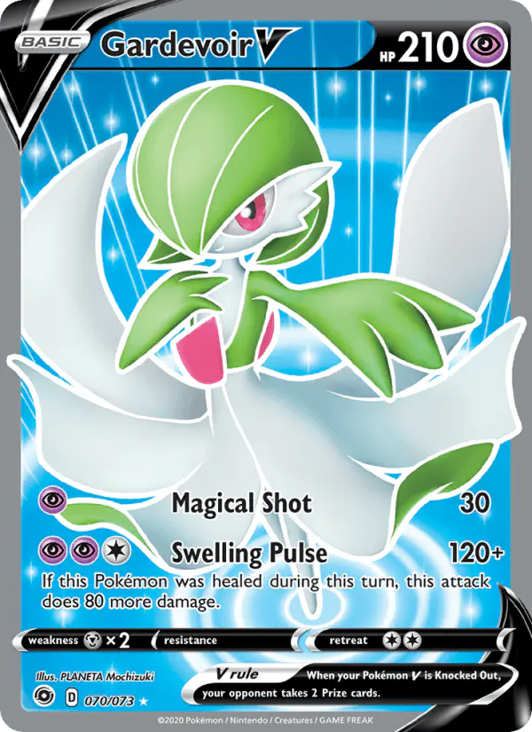 Carta Gardevoir V 070/073 de Champion's Path