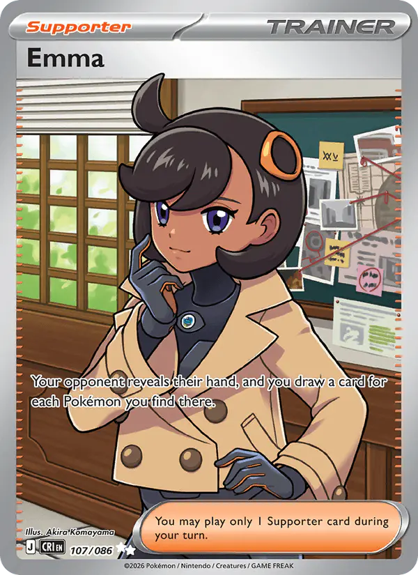 Carta Emma 107/086 de Chaos Rising