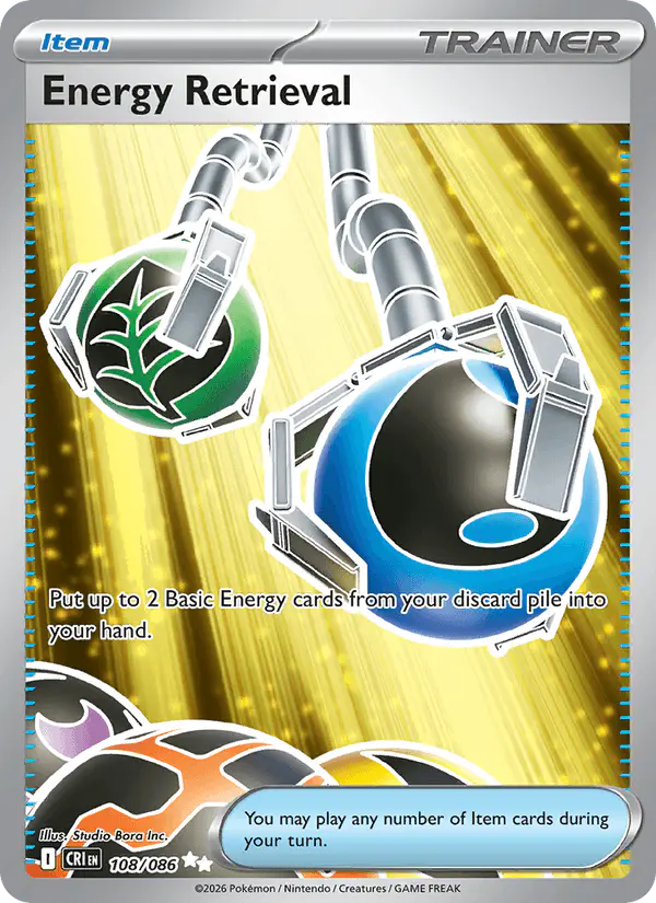 Carta Energy Retrieval 108/086 de Chaos Rising