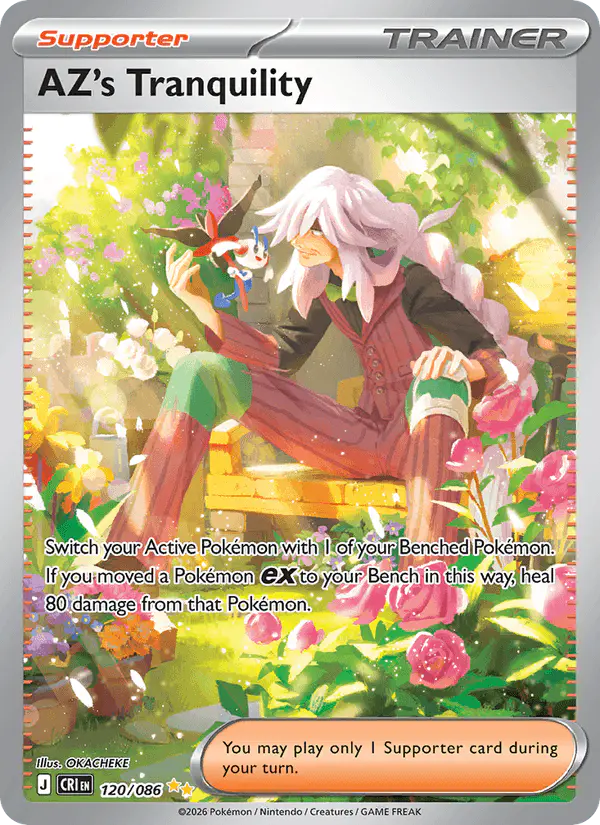 Carta AZ's Tranquility 120/086 de Chaos Rising