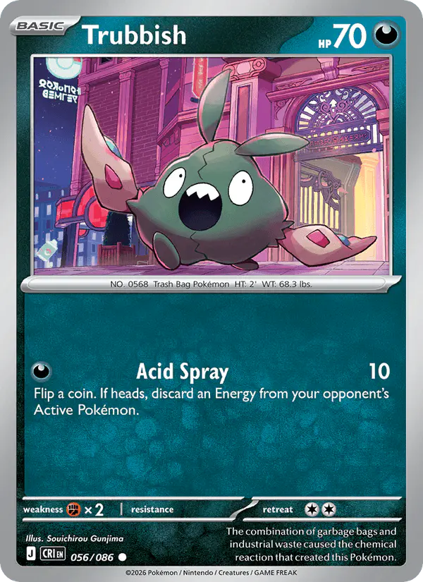 Carta Trubbish 056/086 de Chaos Rising