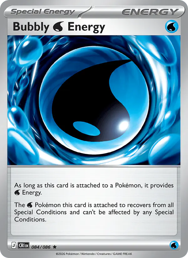 Carta Bubbly Water Energy 084/086 de Chaos Rising