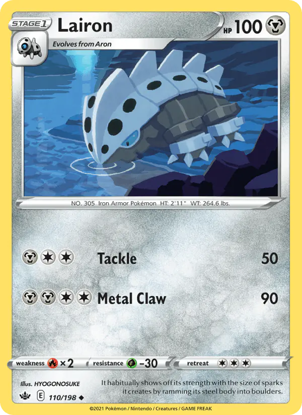 Carta Lairon 110/198 de Chilling Reign