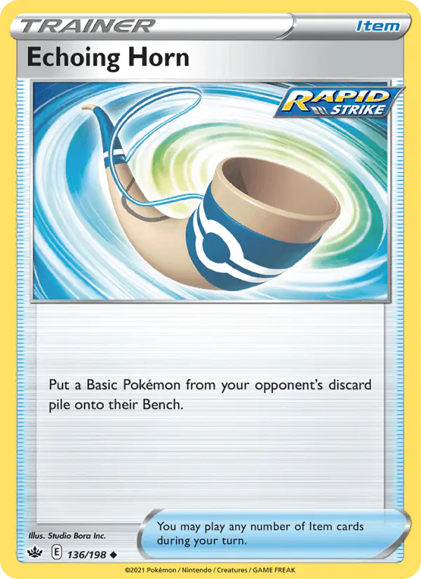 Carta Echoing Horn 136/198 de Chilling Reign