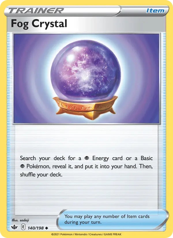 Carta Fog Crystal 140/198 de Chilling Reign