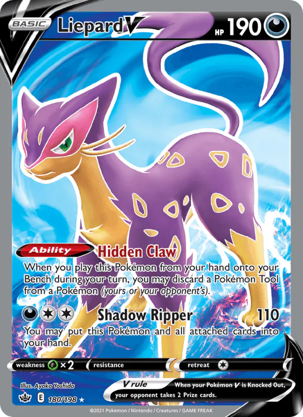 Carta Liepard V 180/198 de Chilling Reign