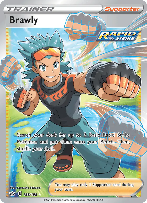 Carta Brawly 188/198 de Chilling Reign