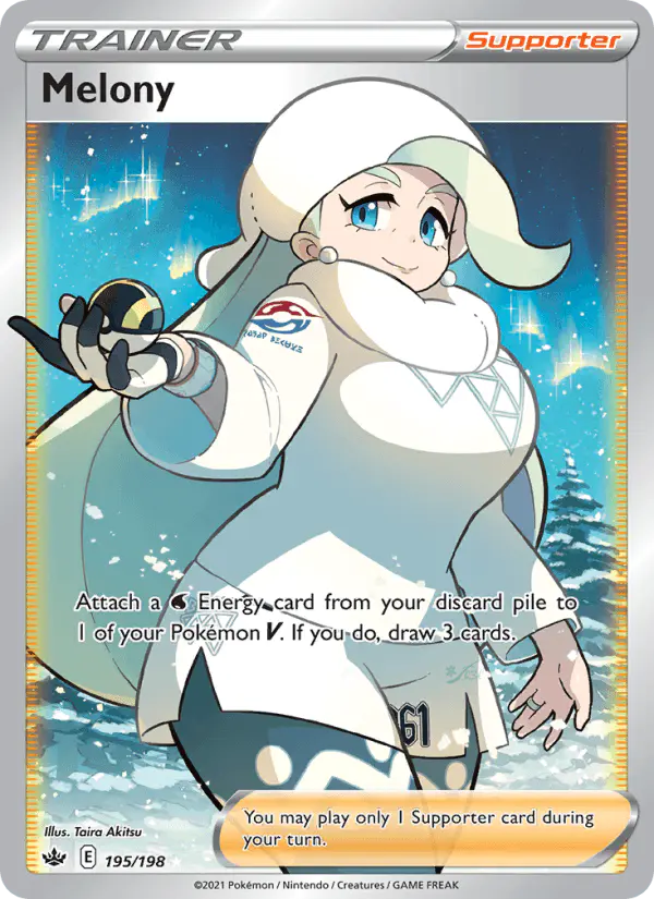 Carta Melony 195/198 de Chilling Reign