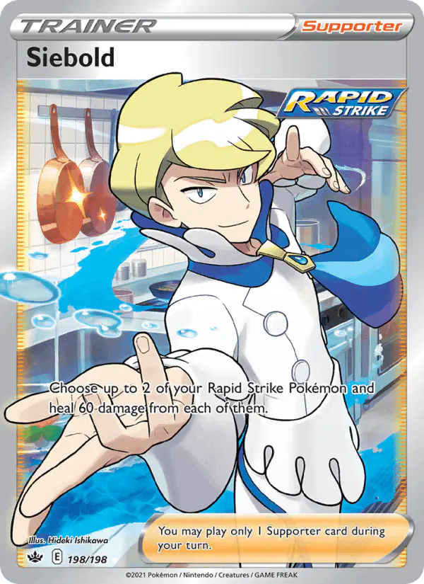 Carta Siebold 198/198 de Chilling Reign