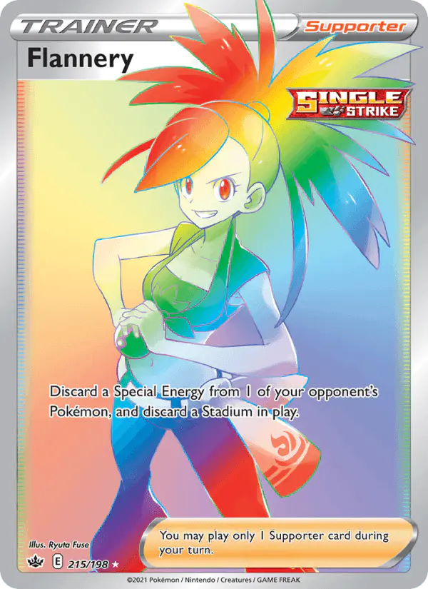 Carta Flannery 215/198 de Chilling Reign