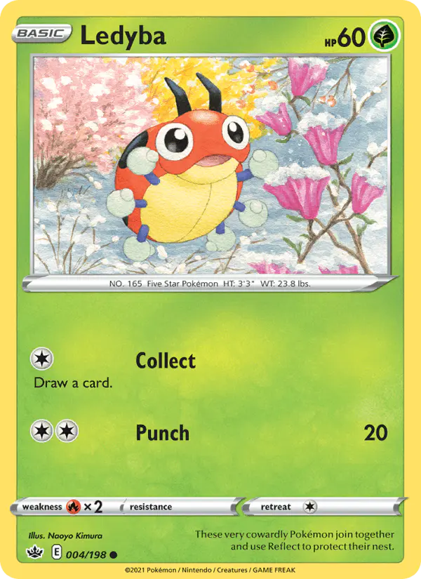 Carta Ledyba 004/198 de Chilling Reign