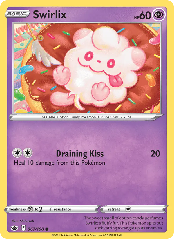 Carta Swirlix 067/198 de Chilling Reign