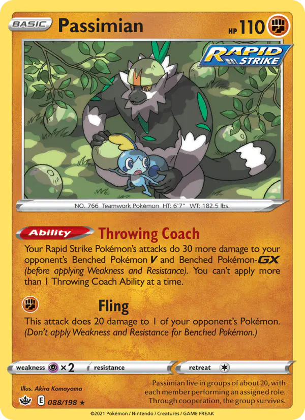 Carta Passimian 088/198 de Chilling Reign