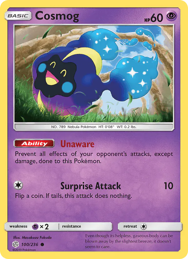 Carta Cosmog 100/236 de Cosmic Eclipse