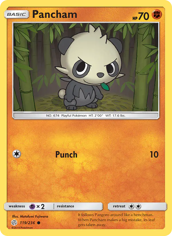 Carta Pancham 119/236 de Cosmic Eclipse
