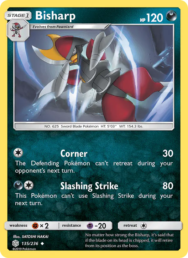 Carta Bisharp 135/236 de Cosmic Eclipse