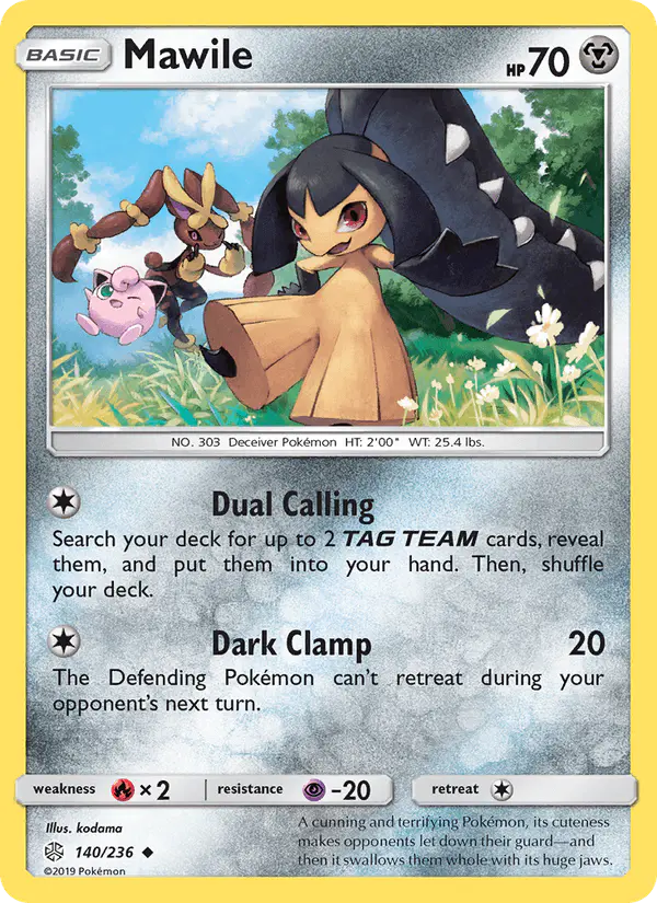 Carta Mawile 140/236 de Cosmic Eclipse