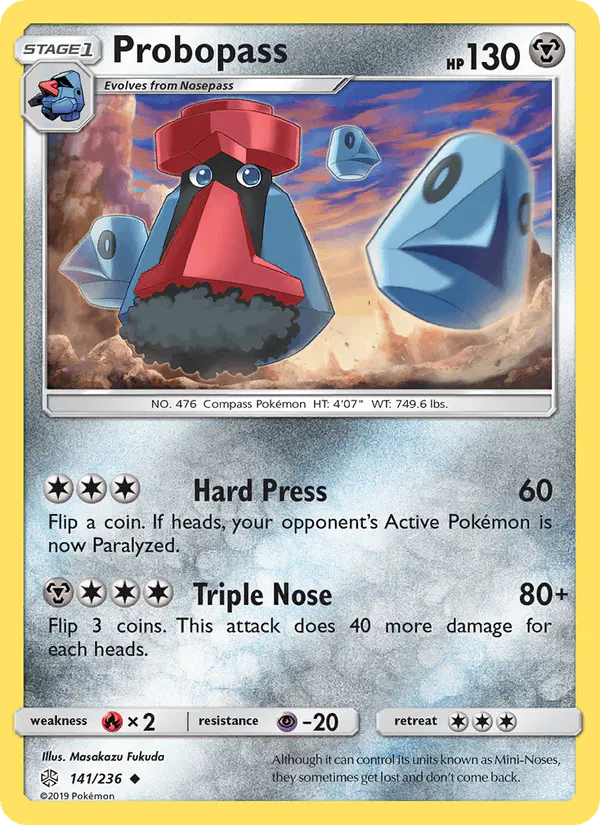 Carta Probopass 141/236 de Cosmic Eclipse