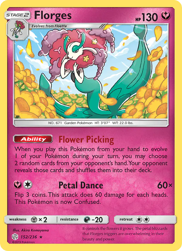 Carta Florges 152/236 de Cosmic Eclipse