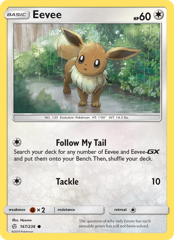 Carta Eevee 167/236 de Cosmic Eclipse