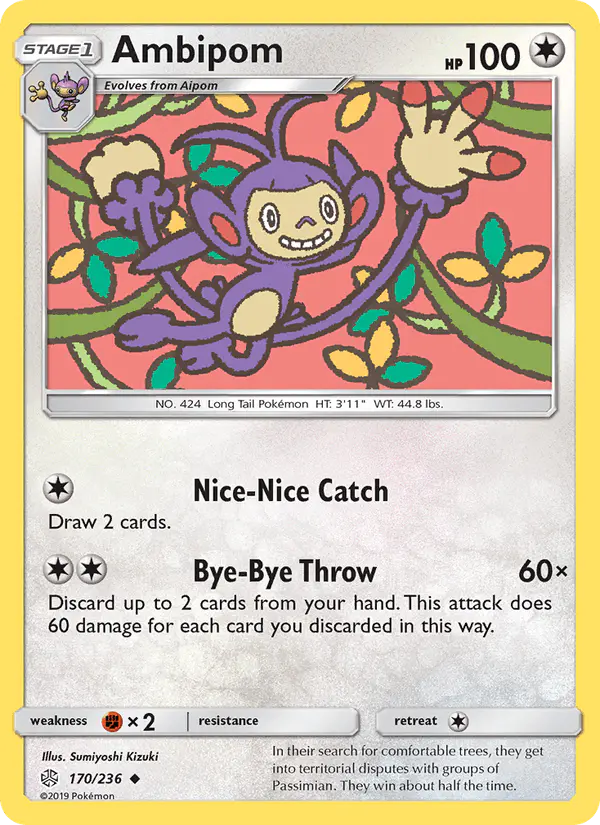 Carta Ambipom 170/236 de Cosmic Eclipse