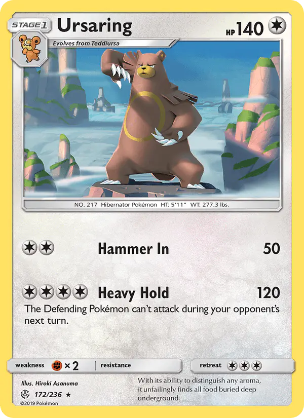Carta Ursaring 172/236 de Cosmic Eclipse