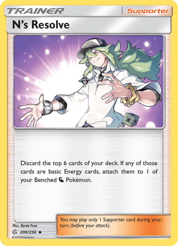 Carta N’s Resolve 200/236 de Cosmic Eclipse