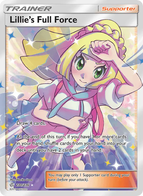 Carta Lillie’s Full Force 230/236 de Cosmic Eclipse