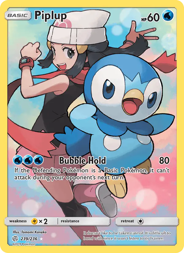 Carta Piplup 239/236 de Cosmic Eclipse