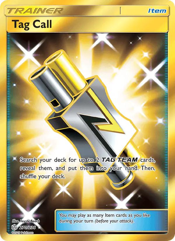 Carta Tag Call 270/236 de Cosmic Eclipse